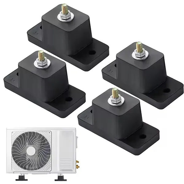 Chống rung miếng đệm cao su điều hòa rung isolator giảm tiếng ồn điều hòa không khí cao su rung isolator gắn kết