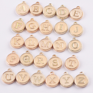 Alphabet A b c <span class=keywords><strong>d</strong></span> e f <span class=keywords><strong>g</strong></span> h i j <span class=keywords><strong>k</strong></span> l m amour charmes et pendentifs pour bijoux fabrication - Product Image 2