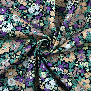 Aceptamos tela de popelina suiza de algodón 100% con estampado Digital personalizado para Mujeres Sudanesas para vestido y camisas tela Floral de gasa impresa - Product Image 5