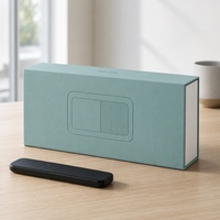 Boîte cadeau rigide personnalisée pour appareils électroniques, avec tiroir coulissant, plateau et ruban de tirage, vente en gros directe usine