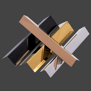 Декоративная зеркальная плитка из нержавеющей стали, 90 градусов - Product Image 6