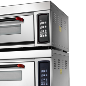 वाणिज्यिक बेकरी ओवन इलेक्ट्रिक <span class=keywords><strong>2</strong></span> लेयर 4/6/8 ट्रे पिज्जा ओवन केक पिज्जा नई स्थिति के लिए माइक्रोकंप्यूटर नियंत्रण प्रणाली के साथ - Product Image 2