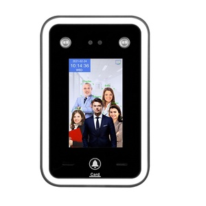 Système de contrôle d'accès et de pointage des heures par reconnaissance faciale biométrique IA avec SDK gratuit et lecteur RFID RS485 en option - Product Image 1