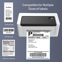 Impresora de Etiquetas Térmicas de Escritorio MHT-L1081, Superventas, 4x6, 110 mm, para Pequeñas Empresas