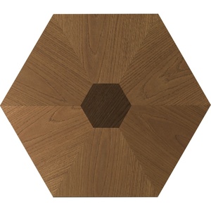 Plancher en bois d'ingénierie multicouche assemblé en parallélogramme à double orthographe, 100% chêne blanc européen - Product Image 1