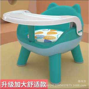 Portable Baby High Chair Plastic Apple Shaped With Tray For 6 Months Plus Infants - Product Image 2