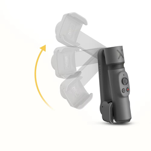 <span class=keywords><strong>Stabilisateur</strong></span> de cardan portable à 2 axes pour smartphone, <span class=keywords><strong>ZHIYUN</strong></span> <span class=keywords><strong>Smooth</strong></span> <span class=keywords><strong>X</strong></span> 246g compact et pliable pour le vlogging - Product Image 2