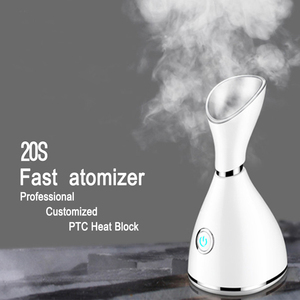 PULVERIZADOR Facial manual para el cuidado de la cara, Nano vaporizador iónico de vapor caliente y de humedad profunda, Vapozone - Product Image 2