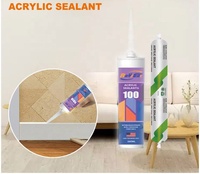 Scellant de joint en élastomère acrylique à un composant Scellant de joint acrylique flexible et mastic de remplissage de fissure pour les joints de construction