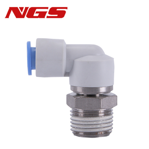 Raccordo Pneumatico Rotante ad Alta Velocità KSH, Connettore Girevole One-Touch, Raccordo Dritto KSH06-01S <span class=keywords><strong>03S</strong></span> 1/8, Gomito KSL 08-02S 12-04S - Product Image 6