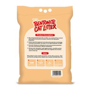 Litière pour chat en bentonite agglomérante naturelle sans poussière, 5L, 10L, 25L, de l'usine OEM - Product Image 2