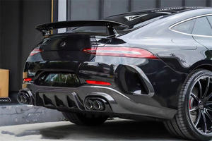 KIT DE CUERPO DE PARACHOQUES DELANTERO DE FIBRA DE CARBONO ESTILO B para 2019-2020 BENZ AMG GT63 <span class=keywords><strong>GT63S</strong></span> - Product Image 5