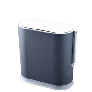 Sanitaire Bin Plastic Frontale Touchless Droge En Natte Scheiding Custom Home Badkamer Vuilnis Prullenbak