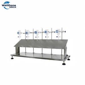 WellDone Auto Liquid <span class=keywords><strong>Penetration</strong></span> <span class=keywords><strong>Tester</strong></span> para pañales | EDANA ERT 150,3/ISO 9073 | Precisión 0,01 s - Product Image 1