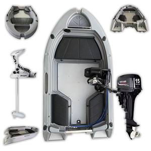 Neu Eingetroffenes 10ft 3,05m 3M Angelkajak mit Elektromotor, Rotationsgeformtem Plastik-Skiff-Boot, Tuffy-Motorboot - Product Image 1