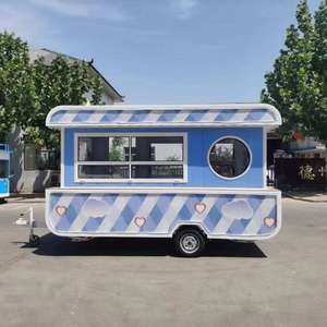 Мобильный фургон для фастфуда на открытом воздухе для торговых центров, передвижной фургон для мороженого, кофейный прицеп, мини-фудтрак, прицеп для кейтеринга на продажу - Product Image 6