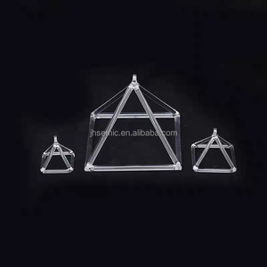 هرم مغني كريستالي لشاكرا أداة كريستال كوارتز متوازنة للشفاء والتأمل - Product Image 6