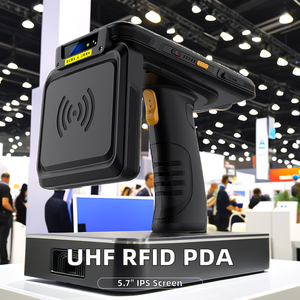 เครื่องอ่าน RFID PDA UHF ระบบแอนดรอยด์แบบมือถือ860-960MHz ABS คุณสมบัติการจัดการสินค้าคงคลัง <span class=keywords><strong>NFC</strong></span> usb/<span class=keywords><strong>wifi</strong></span> - Product Image 5