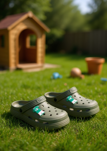 Sandali Zoccoli per Bambini Taglia 18 con Spille Animate, Scarpe Estive in EVA Slip-On - Product Image 2