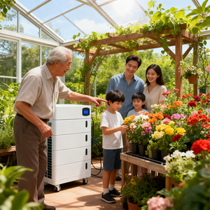 Sistema Todo en Uno Fuera de la Red, Batería de Litio de 5KW 5KWH 10KWH 15KWH, 51.2v 100Ah 200Ah 300Ah ZLWM-A-AZ-030, Almacenamiento de Energía Solar con Batería de Iones de Litio - Product Image 1