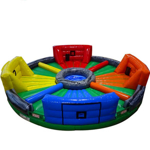 Nhà Máy Chuyên Nghiệp Bán Inflatable Hà Mã Thách Thức Cho Các Bóng Bóng Bơm Hơi Đội Xây Dựng Trò Chơi Bơm Hơi Hà Mã Trò Chơi Cho Bán - Product Image 5