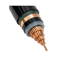 Cable de alimentación de cobre sin oxígeno Flexible blindado con revestimiento aislado XLPE multinúcleo de bajo voltaje tamaño 185