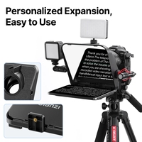Ulanzi RT02 Téléprompteur Universel pour Appareil Photo DSLR, Smartphone, Tablette, Ordinateur Portable – Enregistrement Vidéo et Streaming en Direct