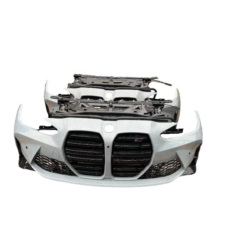 Low price custom body kit plastic and Abs front bumper suitable for the new BMW M3 G80 M4 G82 G83 front bumper