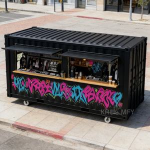 Contenedor Móvil de Acero para Negocios: Quiosco de Comida, Cafetería, Bar, Restaurante con Cocina - Product Image 6