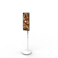 32-Zoll Tragbarer Smart LCD-Kiosk mit LED-Hintergrundbeleuchtung und Weißem Gehäuse für Hotel-Unterhaltung