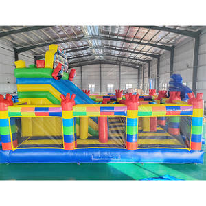 Castillo Inflable Ligero Comercial de Superhéroes para Niños con Tobogán para Uso en Parques Infantiles, Gran Capacidad, 3 Años de Garantía - Product Image 6