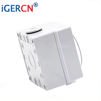 IGERCN industriel 3 broches plates 13A prise de courant prise murale étanche BS en plastique standard QSM PC 5 ans de durée de vie utilisée IP66