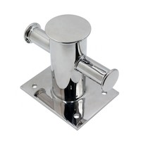 Accastillage marin de haute qualité, accessoires pour bateaux, bollard simple en acier inoxydable 316, pont de bateau marin