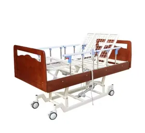 Прямая Продажа с фабрики регулируемая кровать для медицинского обслуживания электрическая трехфункциональная сверхнизкая медицинская кровать