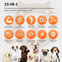 Suplemento en Polvo para Ganancia Muscular en Perros, Alto en Proteínas, BCAA, Calorías, Suplemento Alimenticio para Perros, Salud Animal, Personalización OEM/ODM