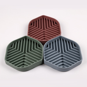 Hot bán Non-Slip Silicone liếm mat với cốc hút vật nuôi bát & feeders cho chó gỗ & vật liệu nhựa - Product Image 4