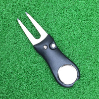 Outil de réparation de divots de golf pliable en acier inoxydable Dericsson, fourchette légère, accessoires de golf pour le putting green