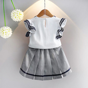 Nuevo Vestido Escolar de Algodón para Niñas, Estilo Pinafore, en Oferta, para Comprar en Línea - Product Image 2