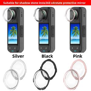 Insta360 X5 accessori per fotocamere sportive avanzate custodia protettiva per lenti in vetro ottico X4 filtro ombra pietra X5 temperata <span class=keywords><strong>Film</strong></span> d'azione - Product Image 4