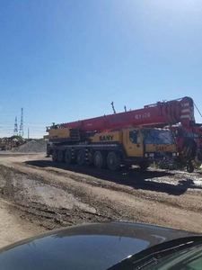 Grue mobile d'occasion Sany 50 tonnes, modèle 2023, hauteur de levage 60m, moteur et boîte de vitesses Weichai, faible consommation de carburant, haute efficacité - Product Image 5