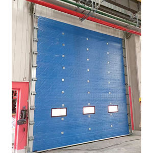 Puerta Rápida de PVC a Prueba de Polvo para Cuarto Limpio, Puerta Enrollable Automática con Control Inverter - Product Image 6