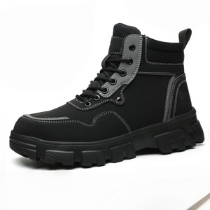 Chaussures de sécurité pour hommes, vente en gros, chaussures en cuir d'extérieur, chaussures de désert pour hommes, bottes de randonnée, bottes de chasse en caoutchouc, bottes sur mesure - Product Image 3