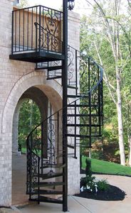 CBMMart Outdoor Fabrication professionnelle Conception graphique Escabeau <span class=keywords><strong>Escalier</strong></span> en colimaçon en acier au carbone - Product Image 3