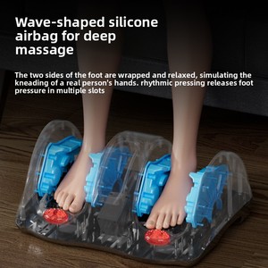 Masseur de pieds à basse fréquence, stimulateur de circulation sanguine, appareil de massage électrique Shiatsu avec fonction de chaleur - Product Image 3
