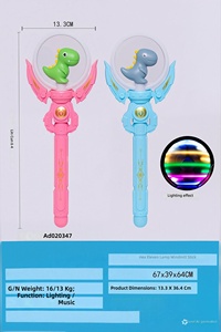 Baguette Magique Sirène Dauphin avec Lumières Multicolores et Musique, <span class=keywords><strong>Jouet</strong></span> Musical pour Fêtes et Festivals - Product Image 4