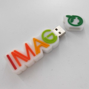 Factory Price Custom LOGO Housing Shape Silicone PVC Promotional USB Flash Drives