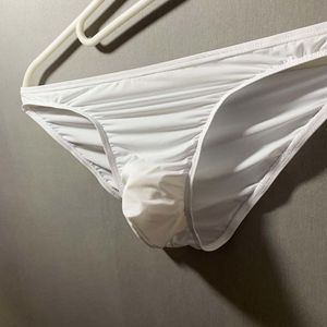 Gu <b>Bin</b> Men's Ice Silk Triangle Panties Semi Transparent Bikini Underwear 2 Pack - Product Image 4