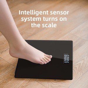 เครื่องชั่งน้ำหนัก<span class=keywords><strong>ดิจิตอล</strong></span>ขนาดเล็กพกพาได้เครื่องชั่งน้ำหนักคนขนาดร่างกายอิเล็กทรอนิกส์อัจฉริยะแบบพกพาสำหรับบ้าน - Product Image 4