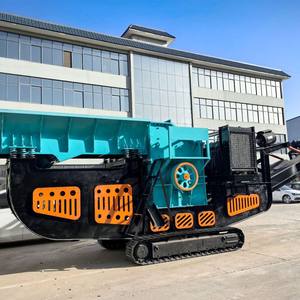 Trituradora de Mandíbulas Pe600 * 900, Línea de Producción de Trituración Móvil para Residuos de Construcción, Estación de Trituración de Mineral de Hierro sobre Orugas - Product Image 3