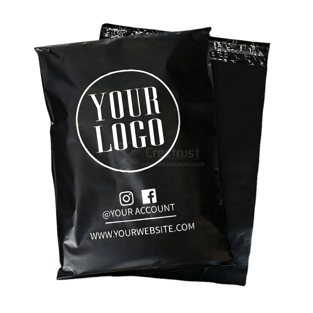 Custom Packaging Printed Poly Mailers Courier Polybag Plastic Polly Mailing Bag Polymailers Envelope Shipping Bag With Logo